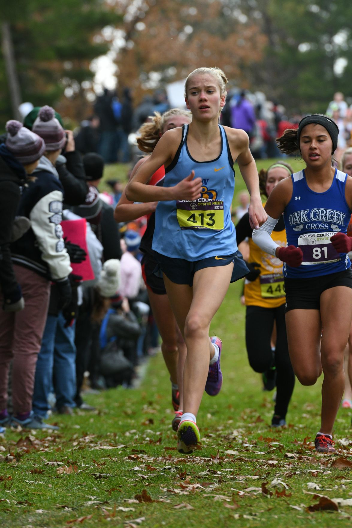 WIAA state cross country photo: Genevieve Nashold, Madison West